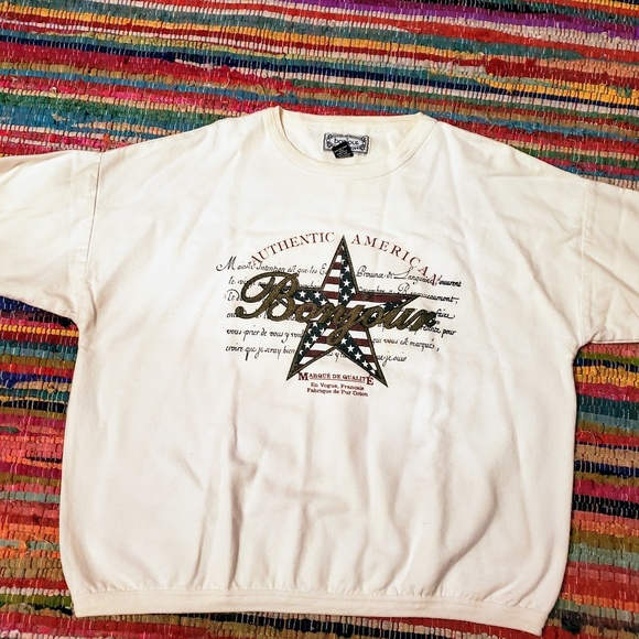 bonjour Tops - Bonjour OneSizeFitsAll Vintage 80s T-Shirt